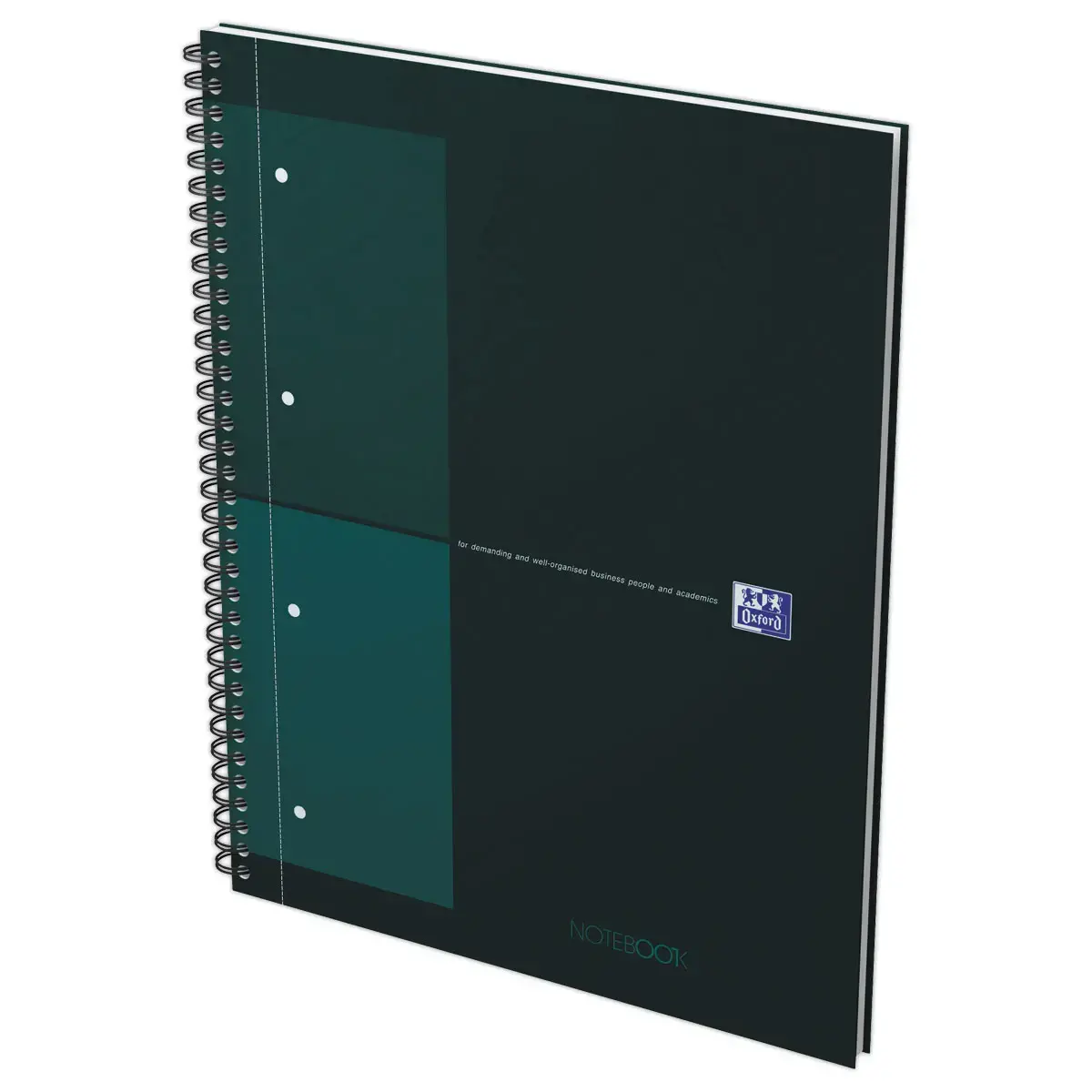 Cahier spirale Notebook A4+, 160p, 5x5, Oxford international Vert photo du produit