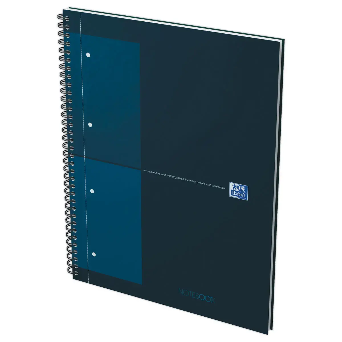 Cahier spirale Notebook A4+, 160p, 5x5, Pétrole - Oxford photo du produit