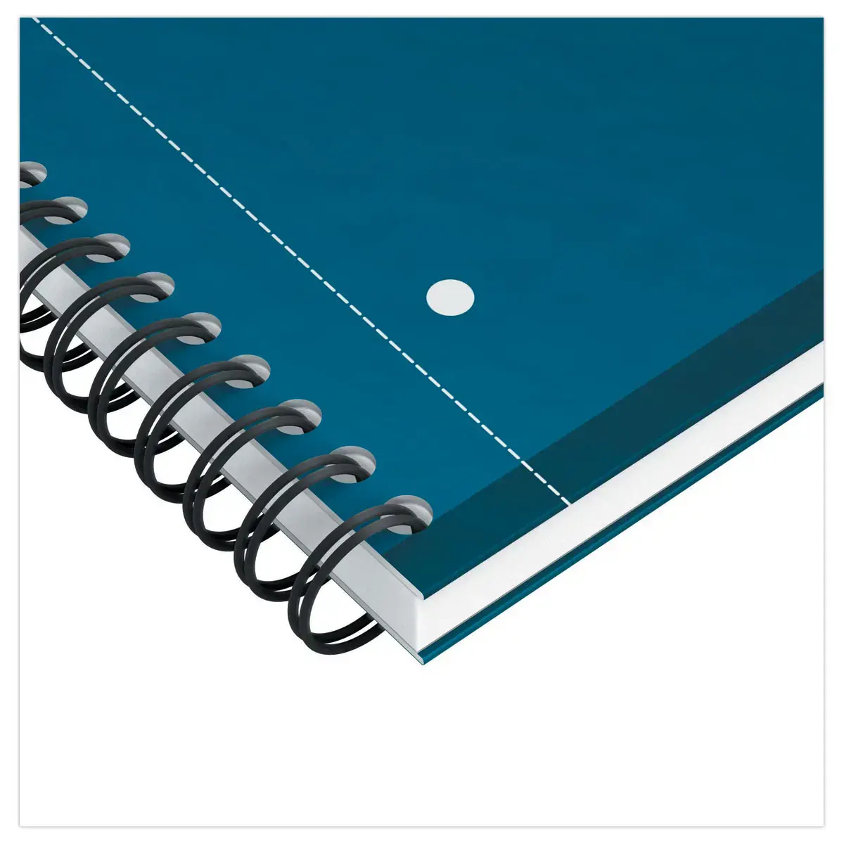 Cahier spirale Notebook A4+, 160p, 5x5, Pétrole - Oxford photo du produit