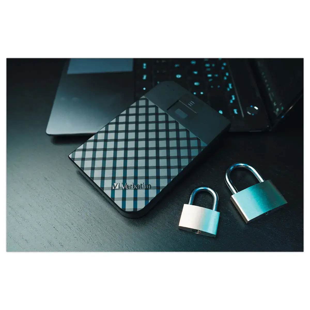 Disque dur externe USB 3.1 avec empreinte digitale 2 To photo du produit