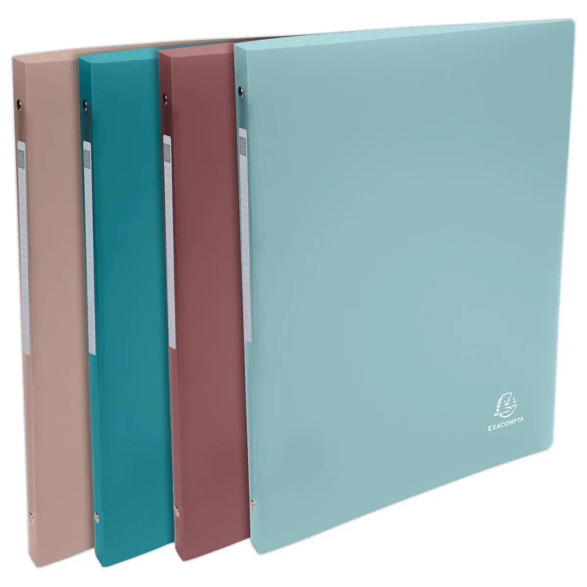 Classeur souple 4 anneaux SKANDI - Couleur al&eacute;atoire photo du produit