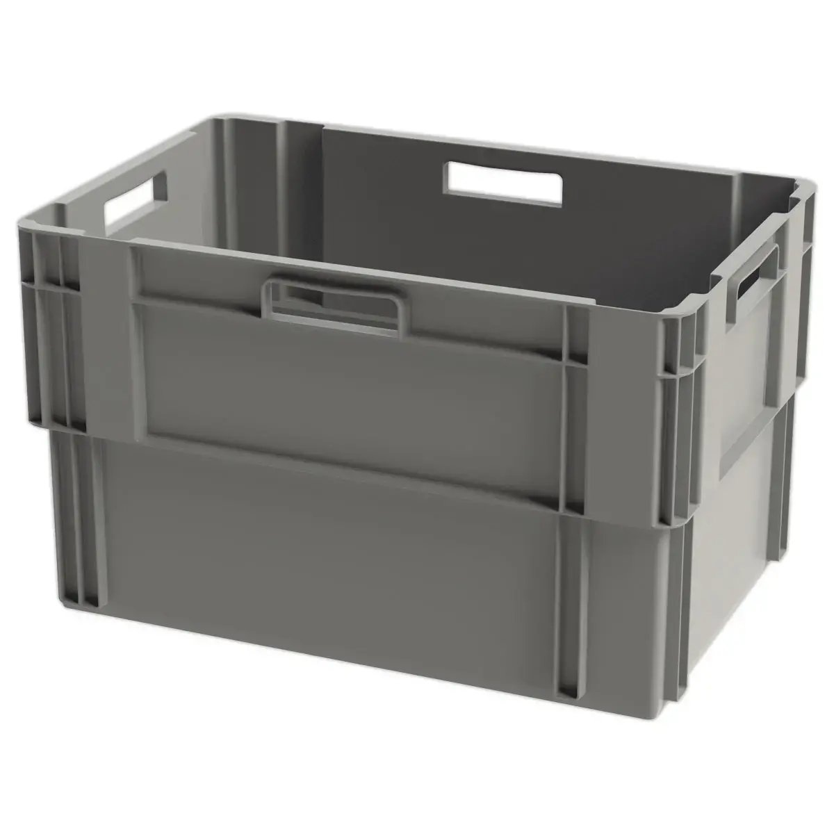 Bacs gerbables et emboitables - Norme Europe - 67L - VISO photo du produit