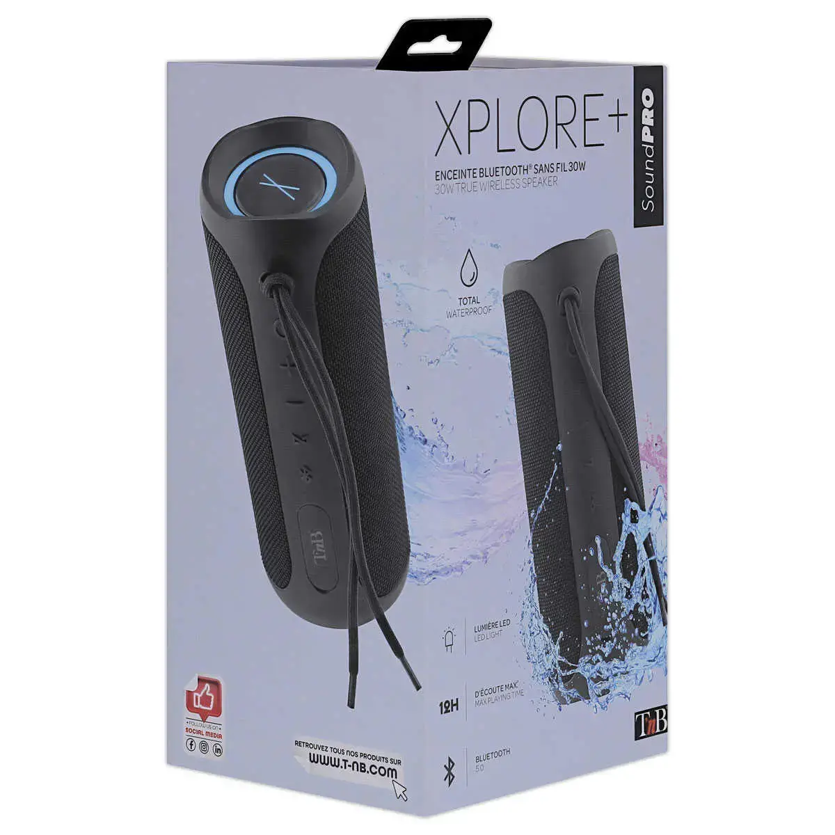 Enceinte Bluetooth Waterproof 30W photo du produit