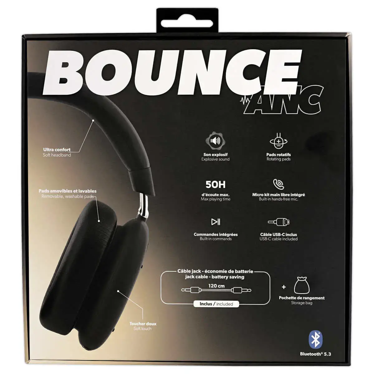 Casque Bluetooth T'NB photo du produit