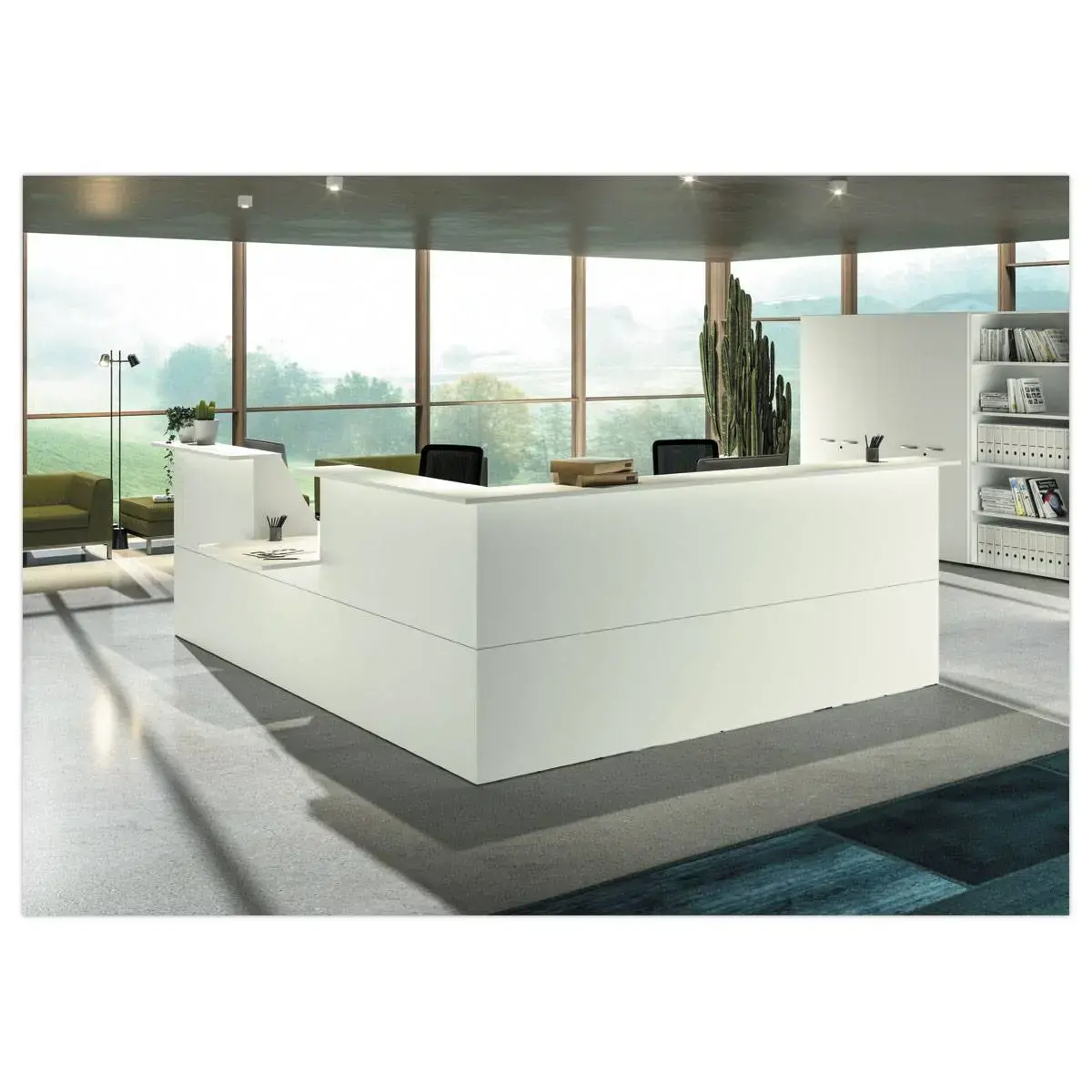 Banque d'accueil 80 monté photo du produit