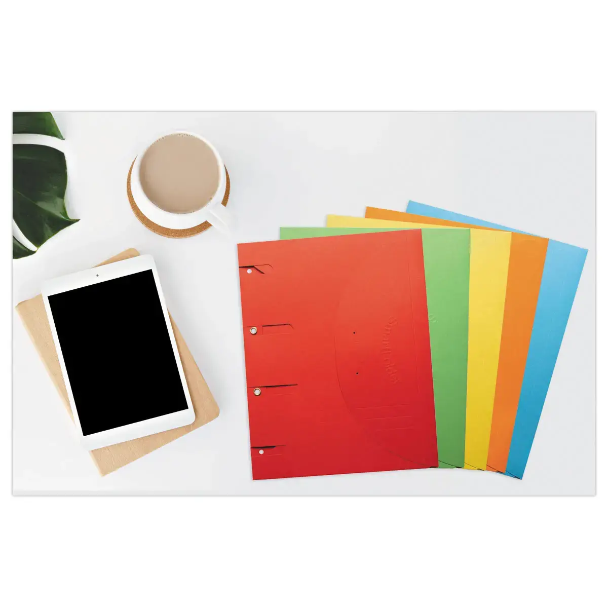 10 Chemise Smartfolder Uno DJOIS - Coloris assortis photo du produit