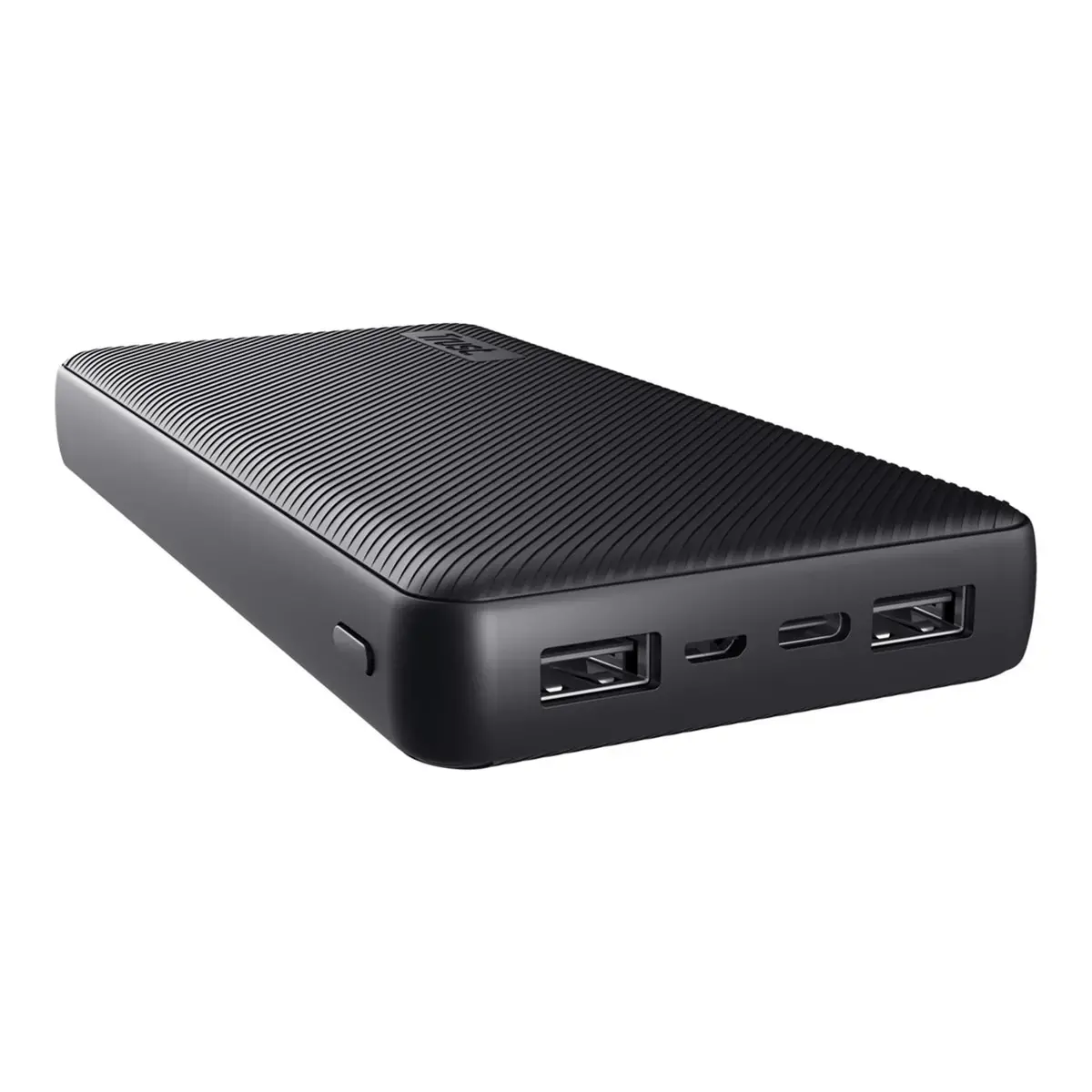 Batterie externe Powerbank Trust PrimoEco 20.000 mAh - Noir photo du produit