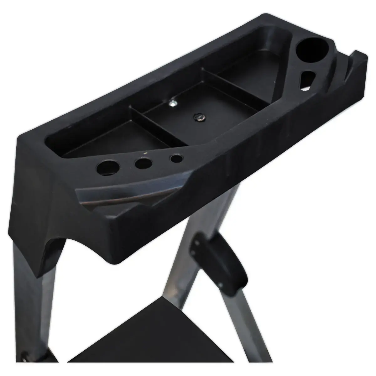 Escabeau 3 marches porte-outils photo du produit