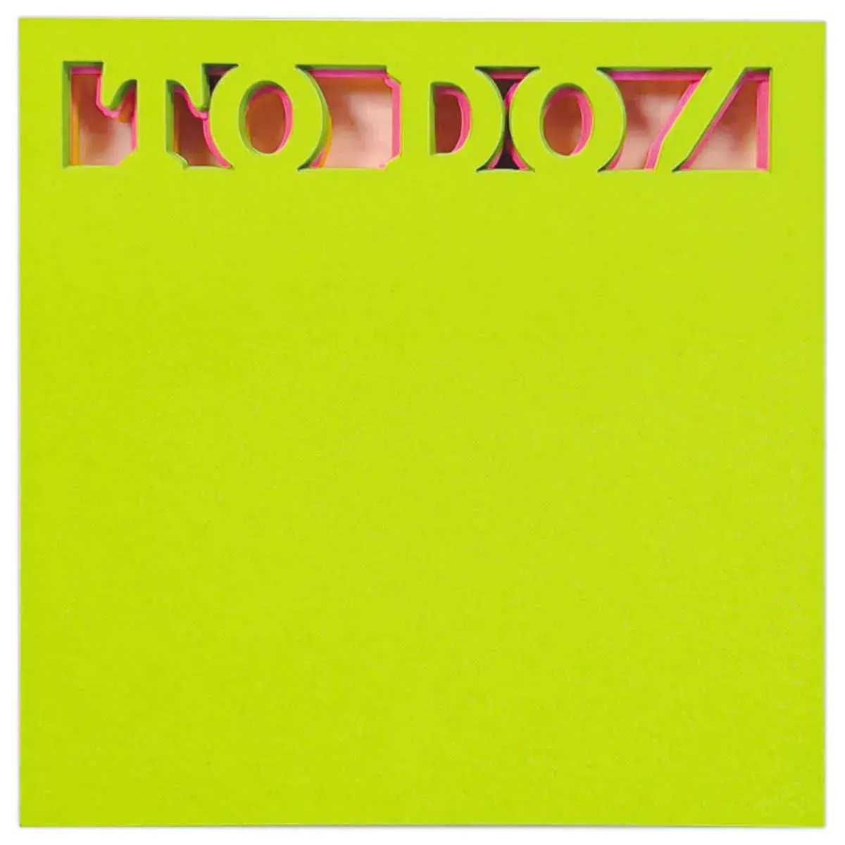 Bloc notes adhésives 75x75 mm "To do" photo du produit