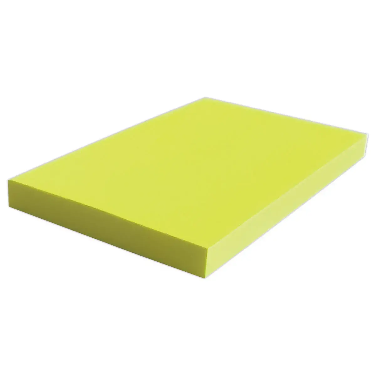 Bloc notes adhésives 125 x 75 mm jaunefluo photo du produit