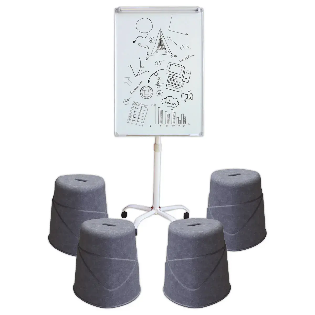 Tabouret NIMBO P.E.T. photo du produit