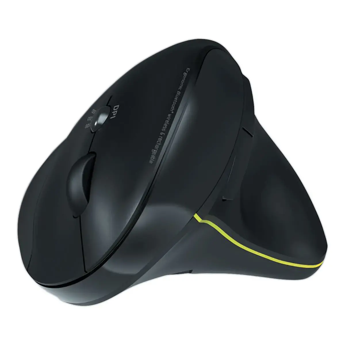 Souris sans fil ergonomique RECHARG ERGO Port Designs - Noire photo du produit