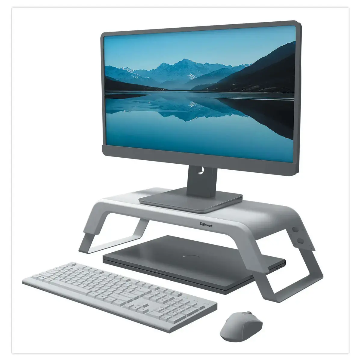 Support moniteur HANA LT - Blanc photo du produit