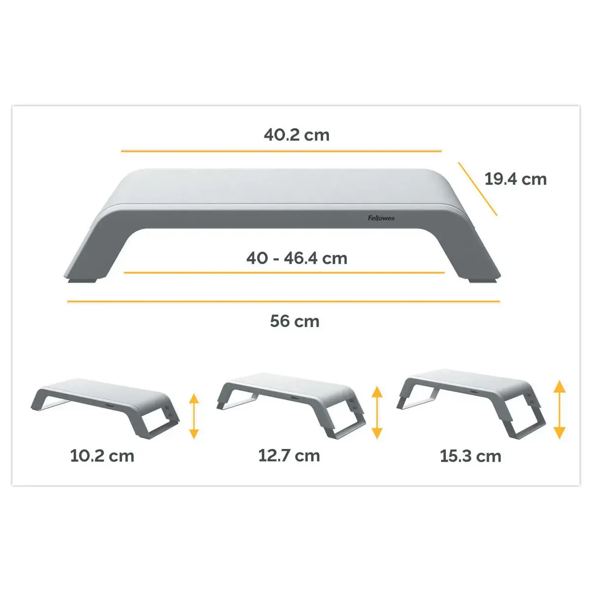 Support moniteur HANA LT - Blanc photo du produit