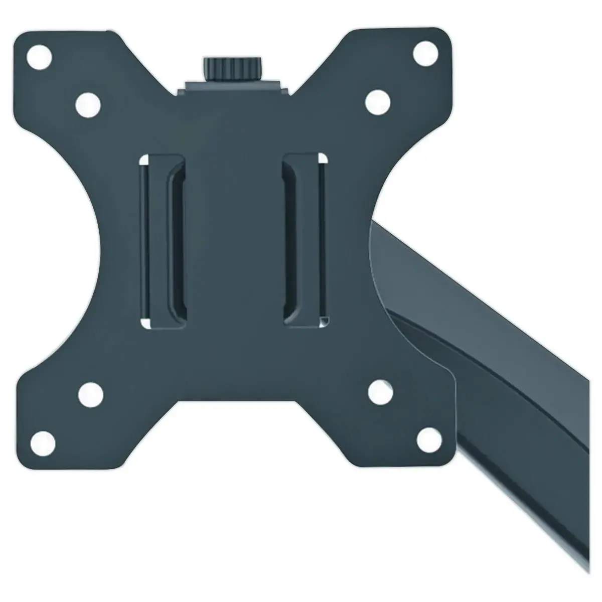 Bras simple pour écran - Faible encombrement - Gris foncé - Leitz ERGO photo du produit