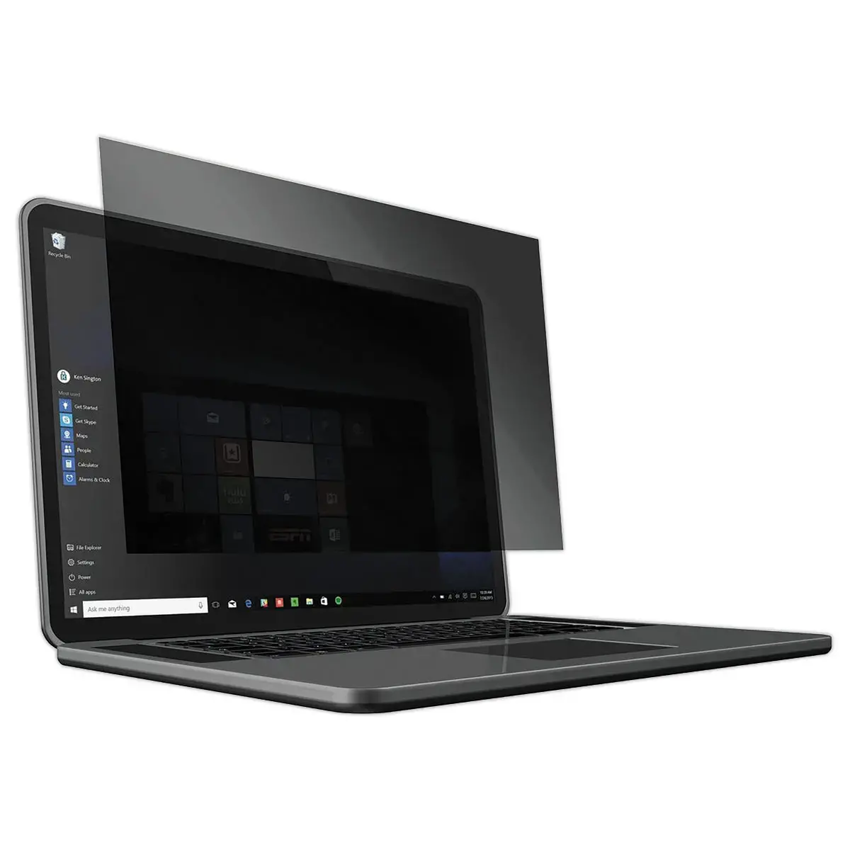 Filtre de confidentialit&eacute; amovible 2 directions PC portables 14" 16:9 photo du produit