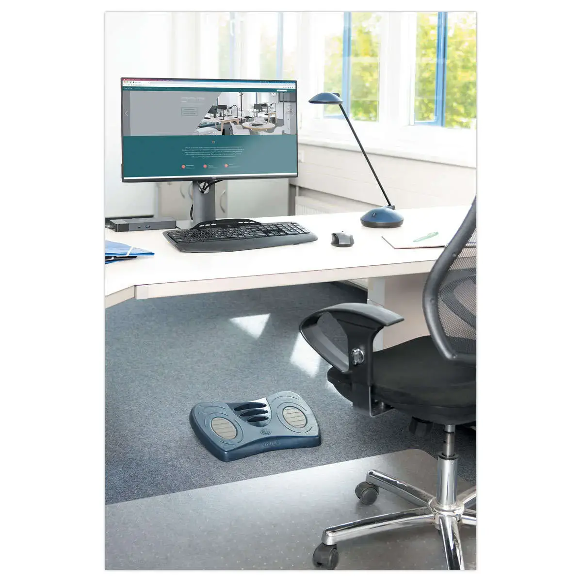 REPOSE-PIEDS CHRYSALIS UNILUX BLEU OCEANIS photo du produit