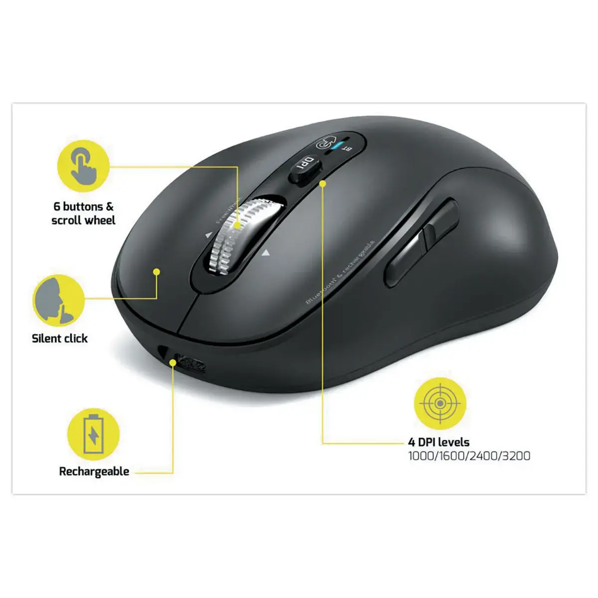 Souris sans fil Port connect photo du produit