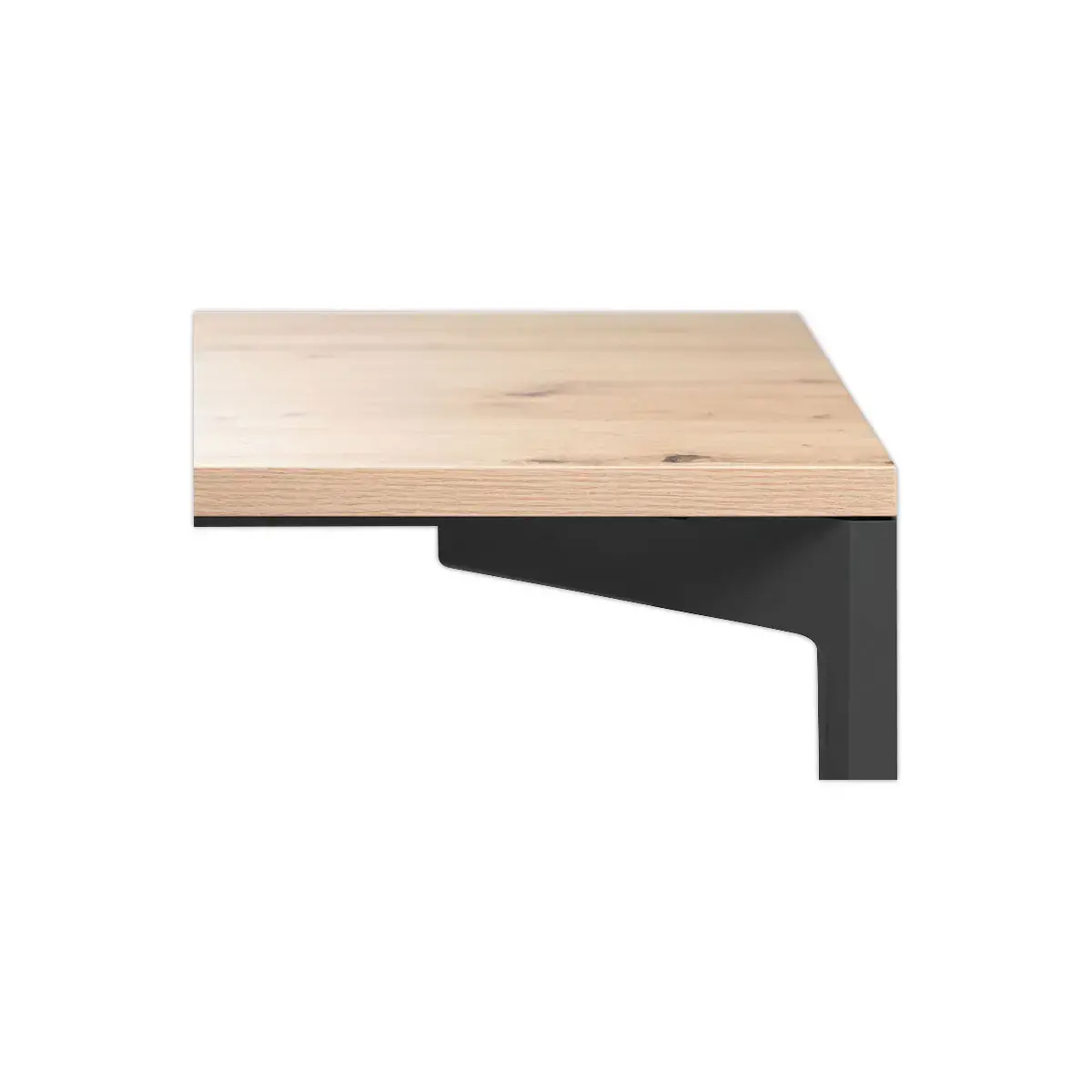 Bureau Bastia L 140 cheine veine / anthracite photo du produit