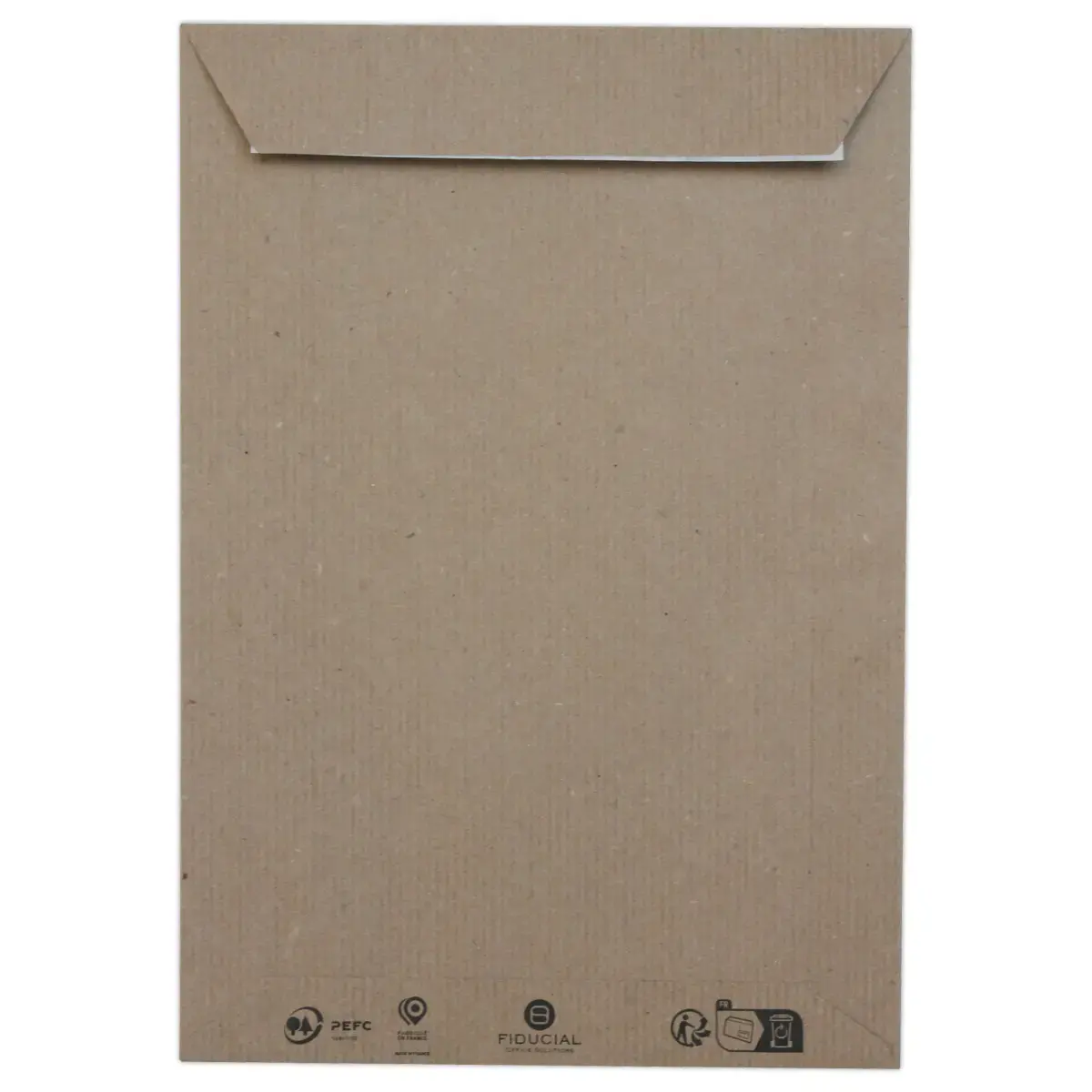 500 Pochettes kraft brun B5 176x250 mm 90gferm. siliconée photo du produit