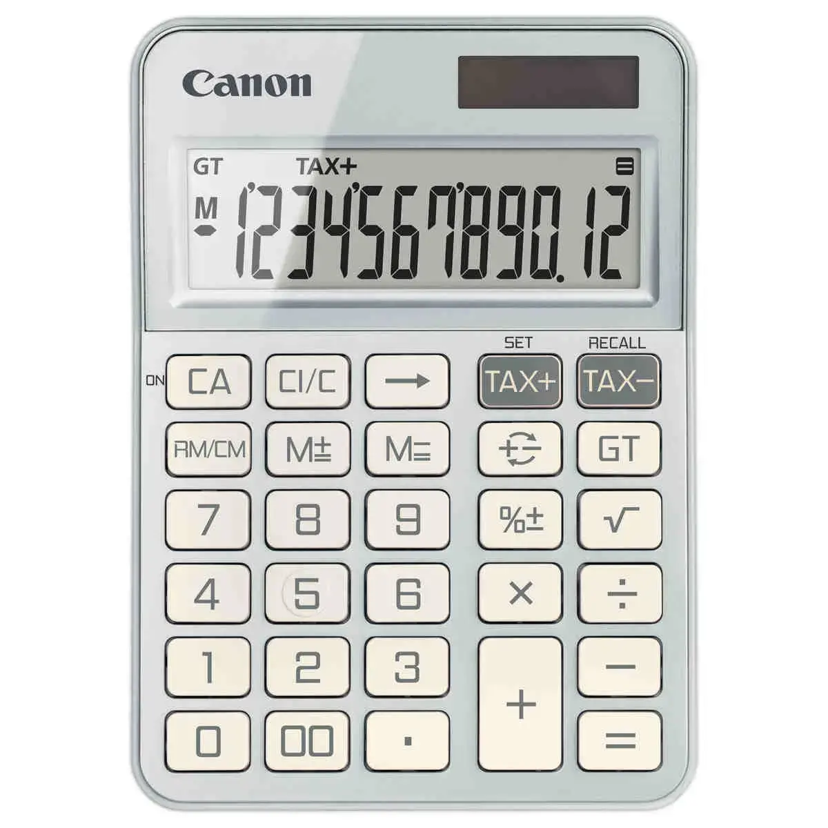 Calculatrice Canon KS 125KB Argent 12 chiffres photo du produit