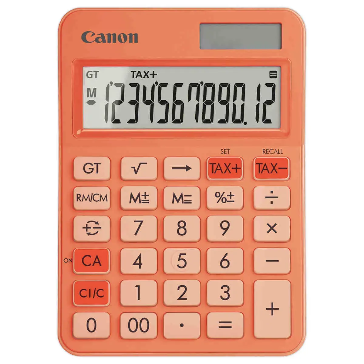 Calculatrice Canon LS 125KB Orange 12 chiffres photo du produit