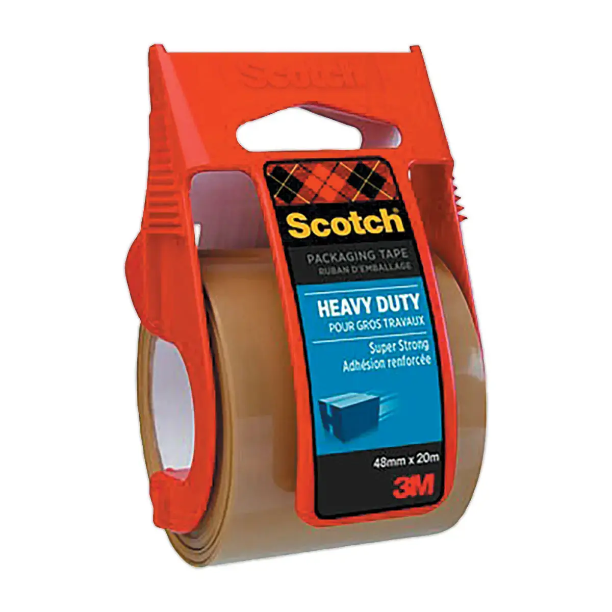 Adhésif d’emballage Scotch® extra-résistant havane 48 mm x 20,3 m photo du produit