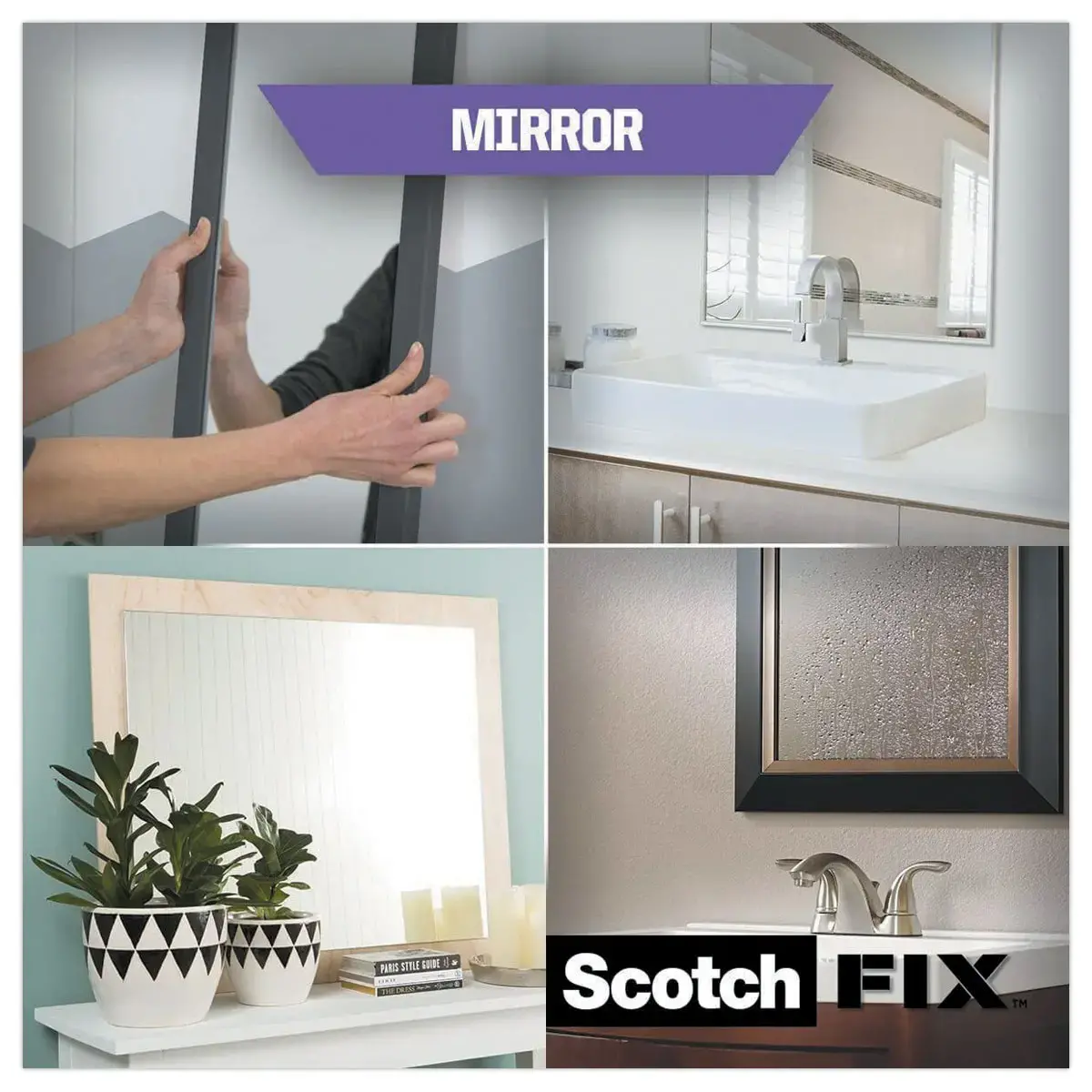Double face spécial miroir Scotch-Fix Mirror photo du produit