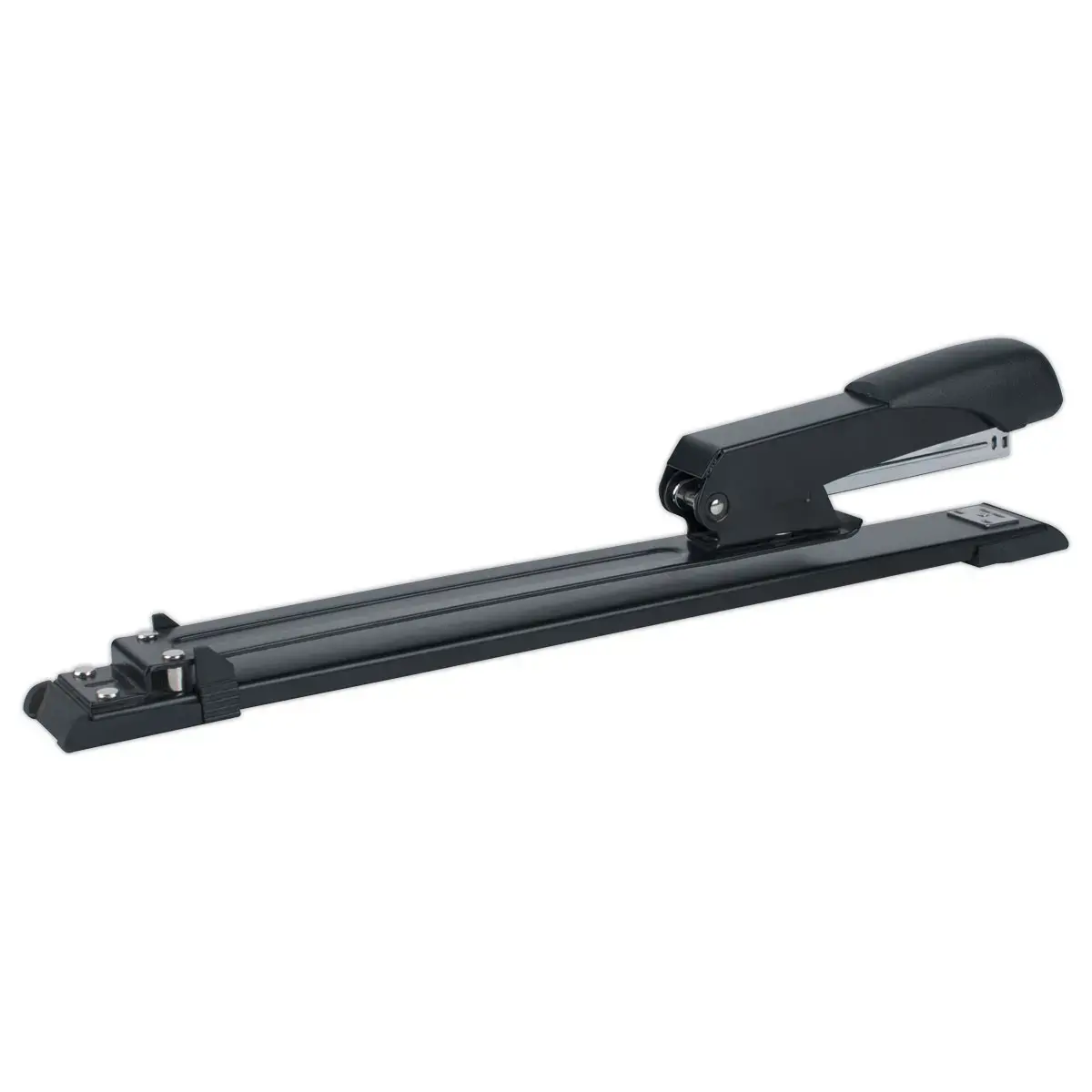 Agrafeuse de table long bras 24/6 26/6métal, 16 feuilles. photo du produit