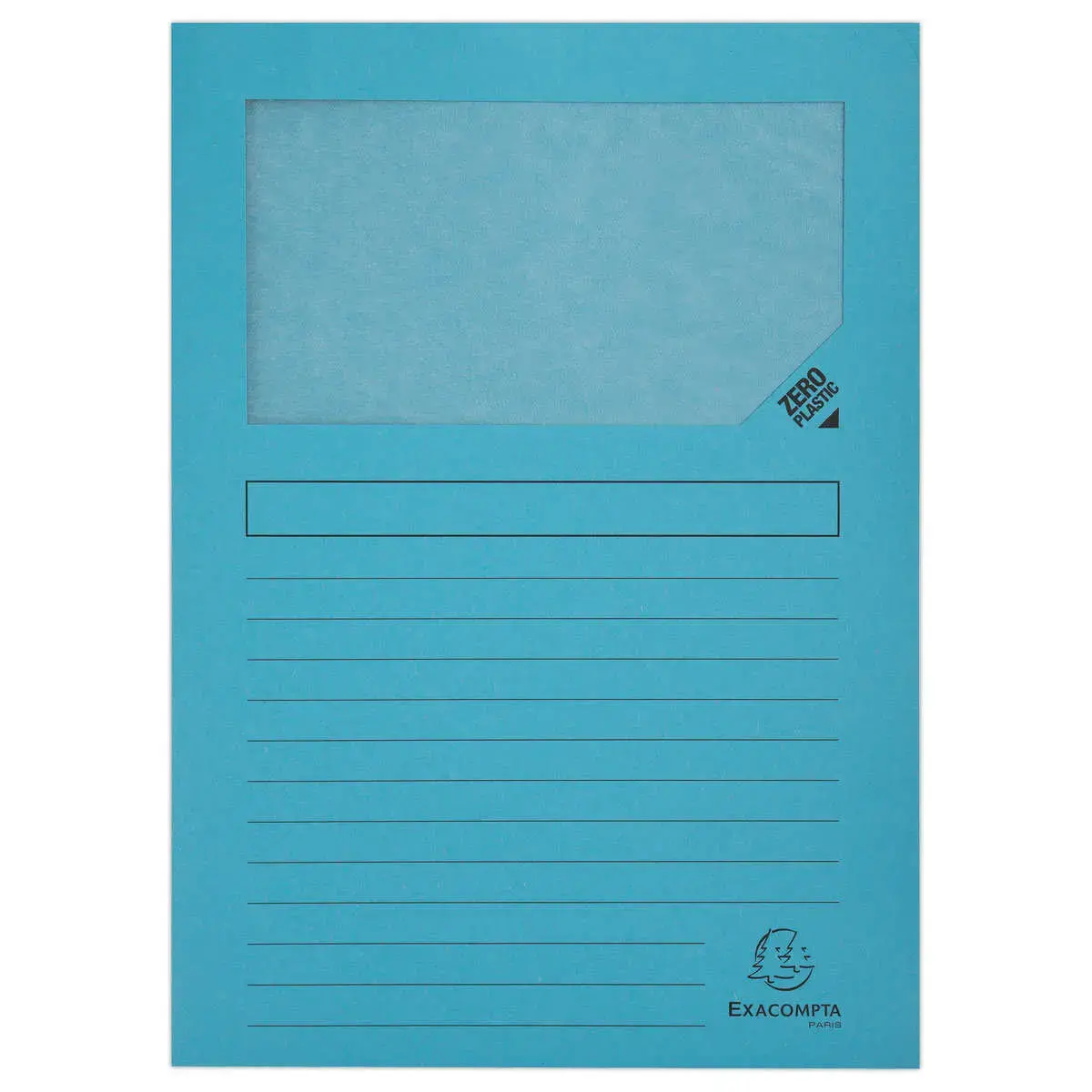 100 Pochettes coins A4 en papier 100% recycl&eacute; - Forever Exacompta photo du produit