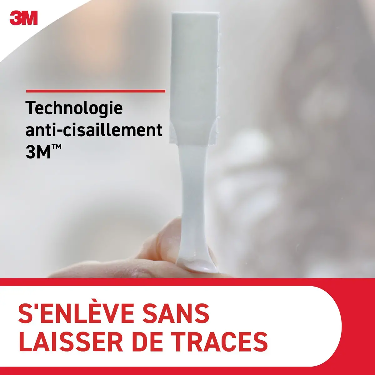 Languettes accroche-tableaux - Taille S - Blanc - Command photo du produit