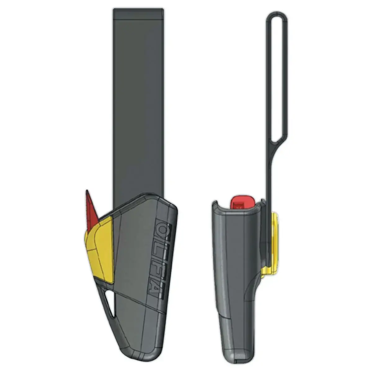 Porte-cutter ceinture + cutter OLFA photo du produit