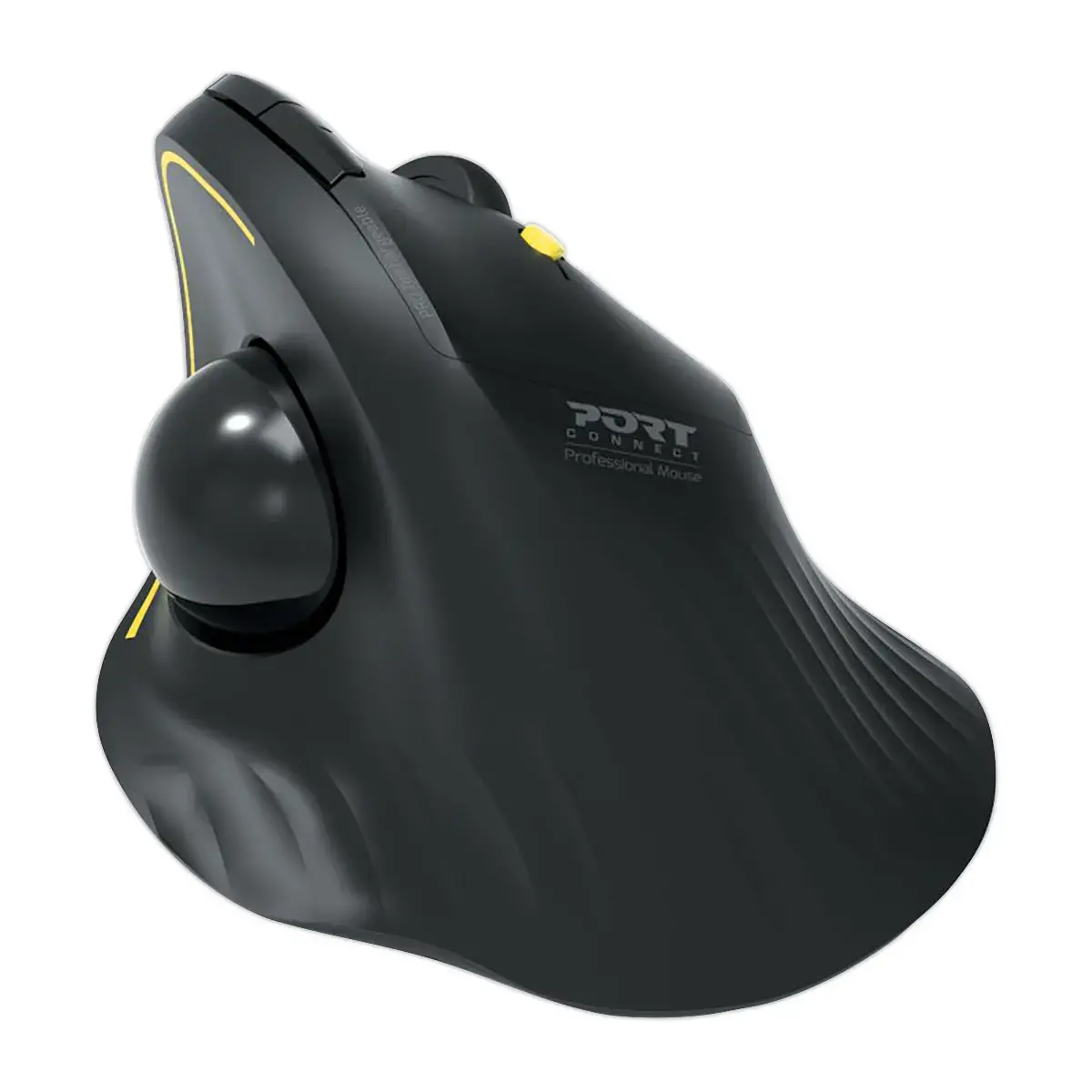 Souris sans fil Bluetooth rechargeableERGO Trackball - Noir photo du produit