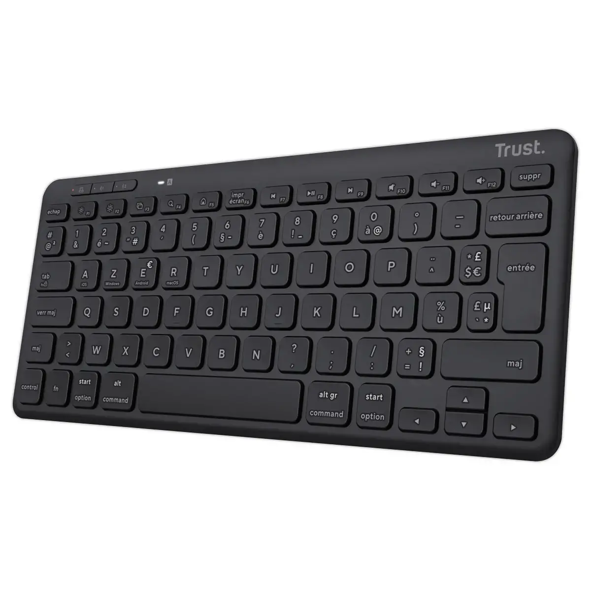 Clavier sans fil LYRA TRUST noir photo du produit