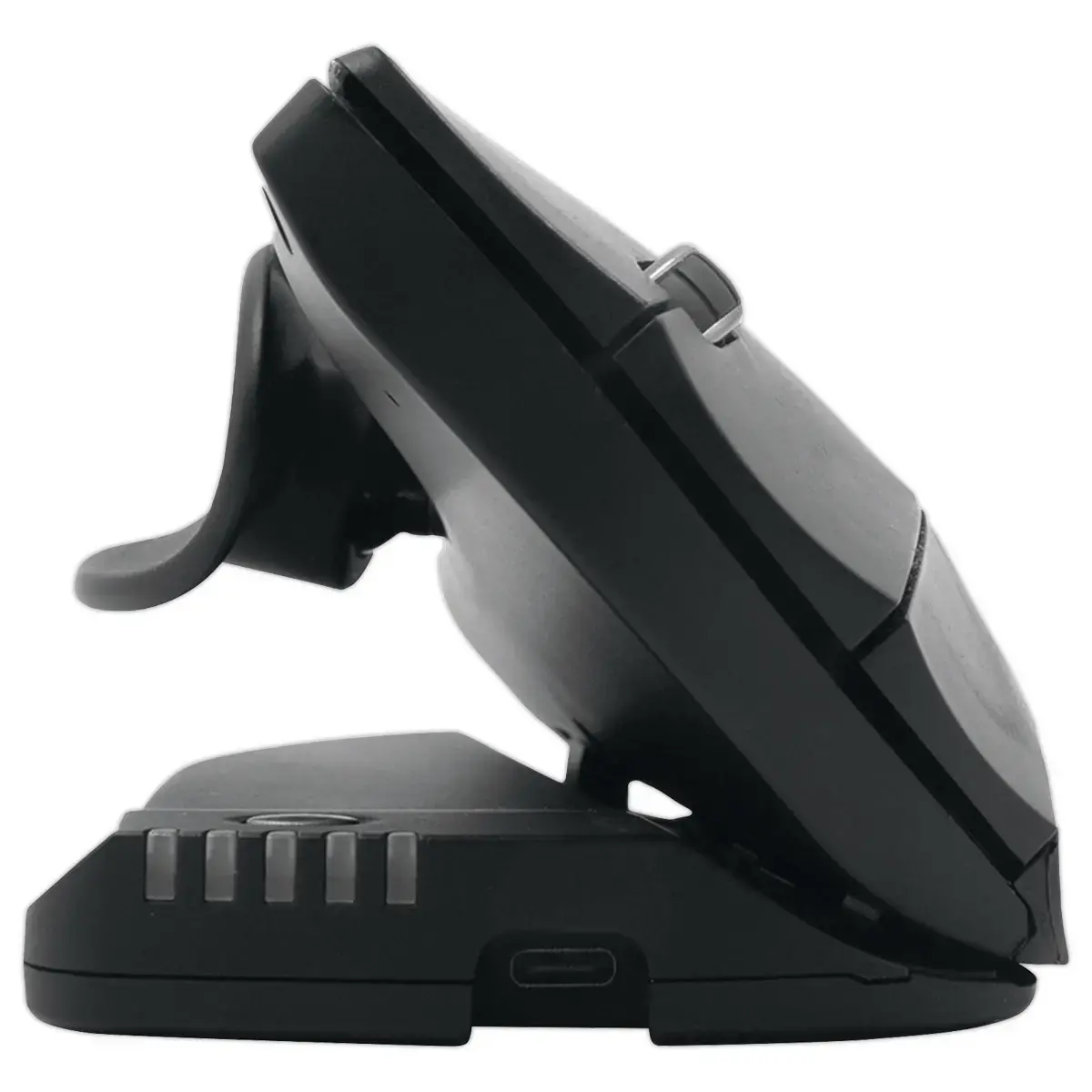 Souris Unimouse sans fil verticale gaucher - Noir photo du produit