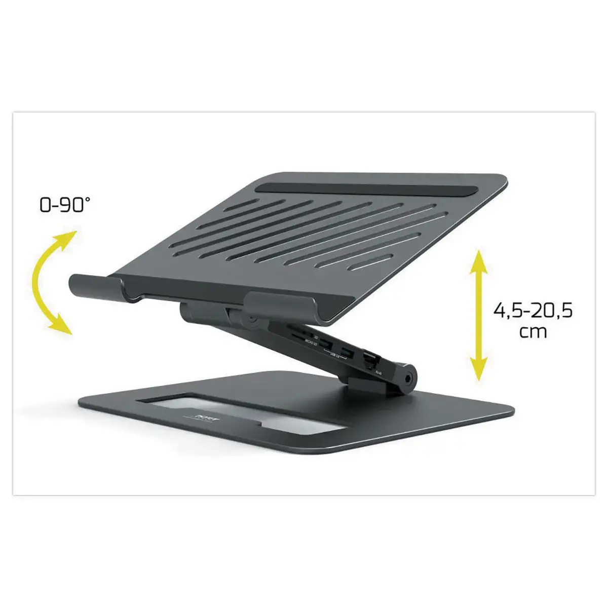 Support PC portable avec HUB photo du produit