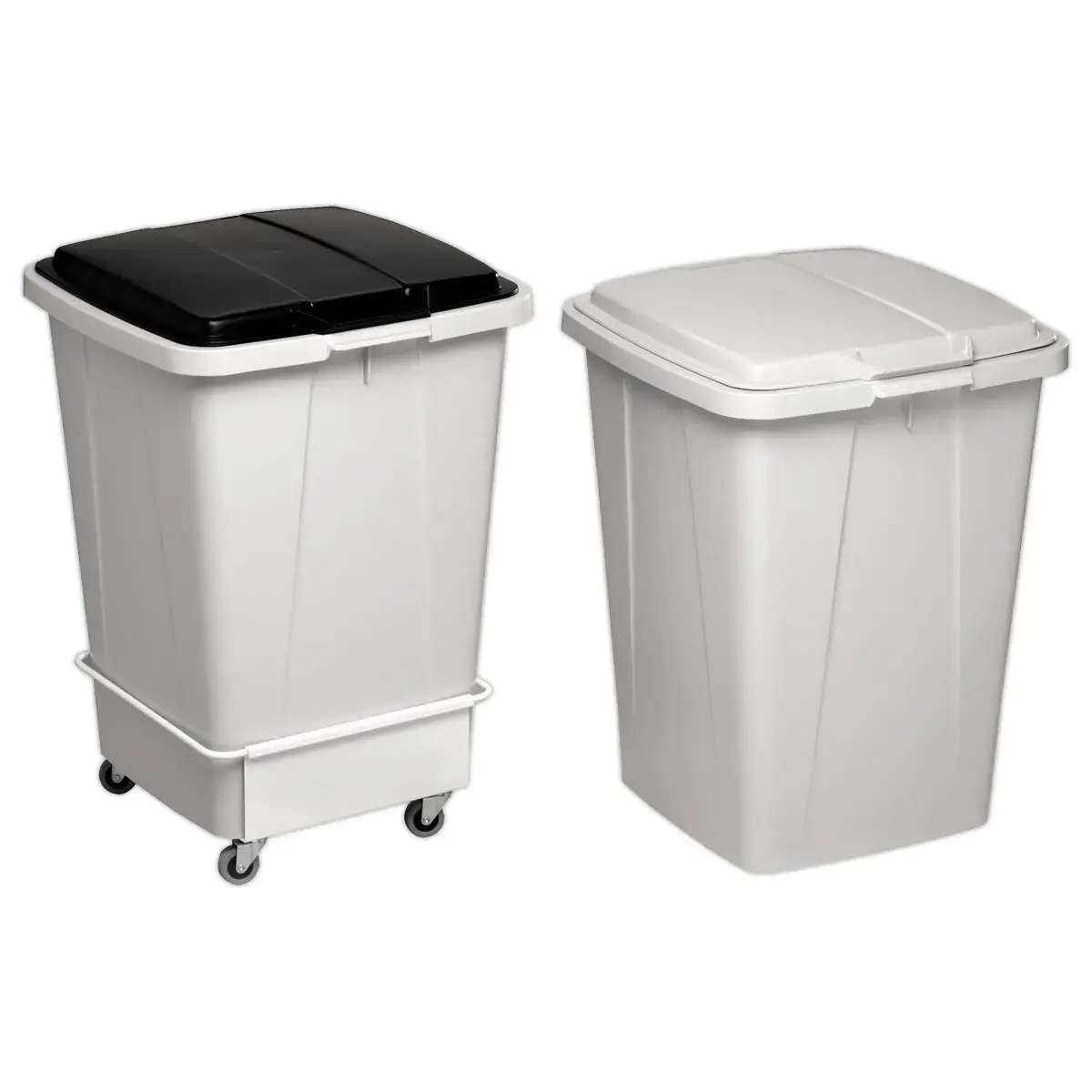 Le conteneur &agrave; d&eacute;chets Durabin 90 ECO gris photo du produit