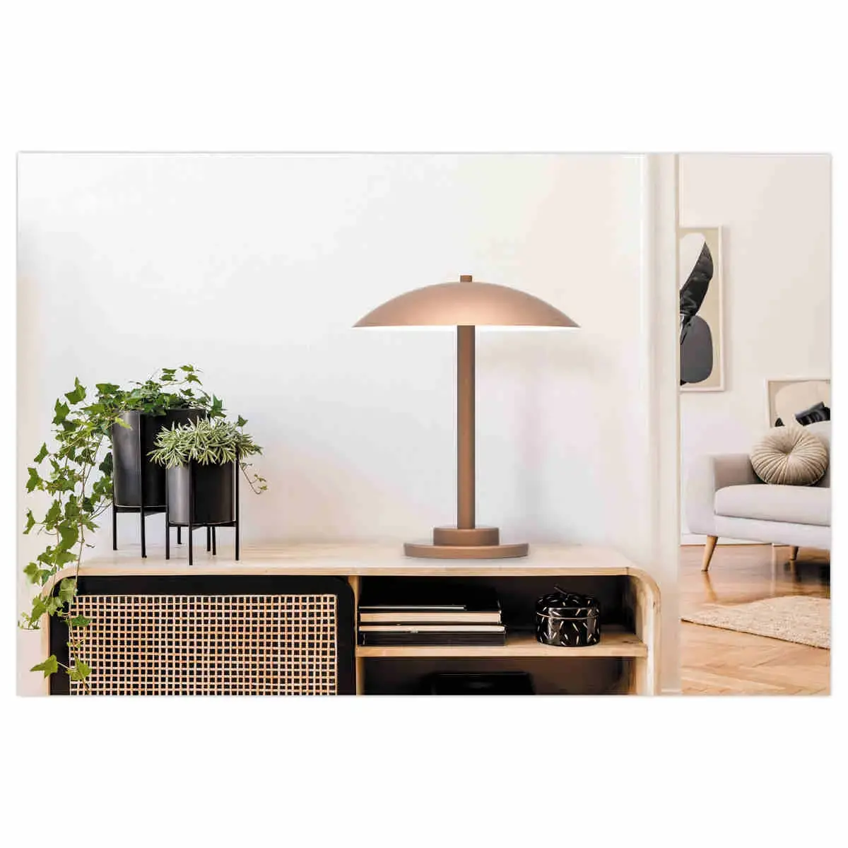 LAMPE E27 CHICAGO CUIVRE photo du produit