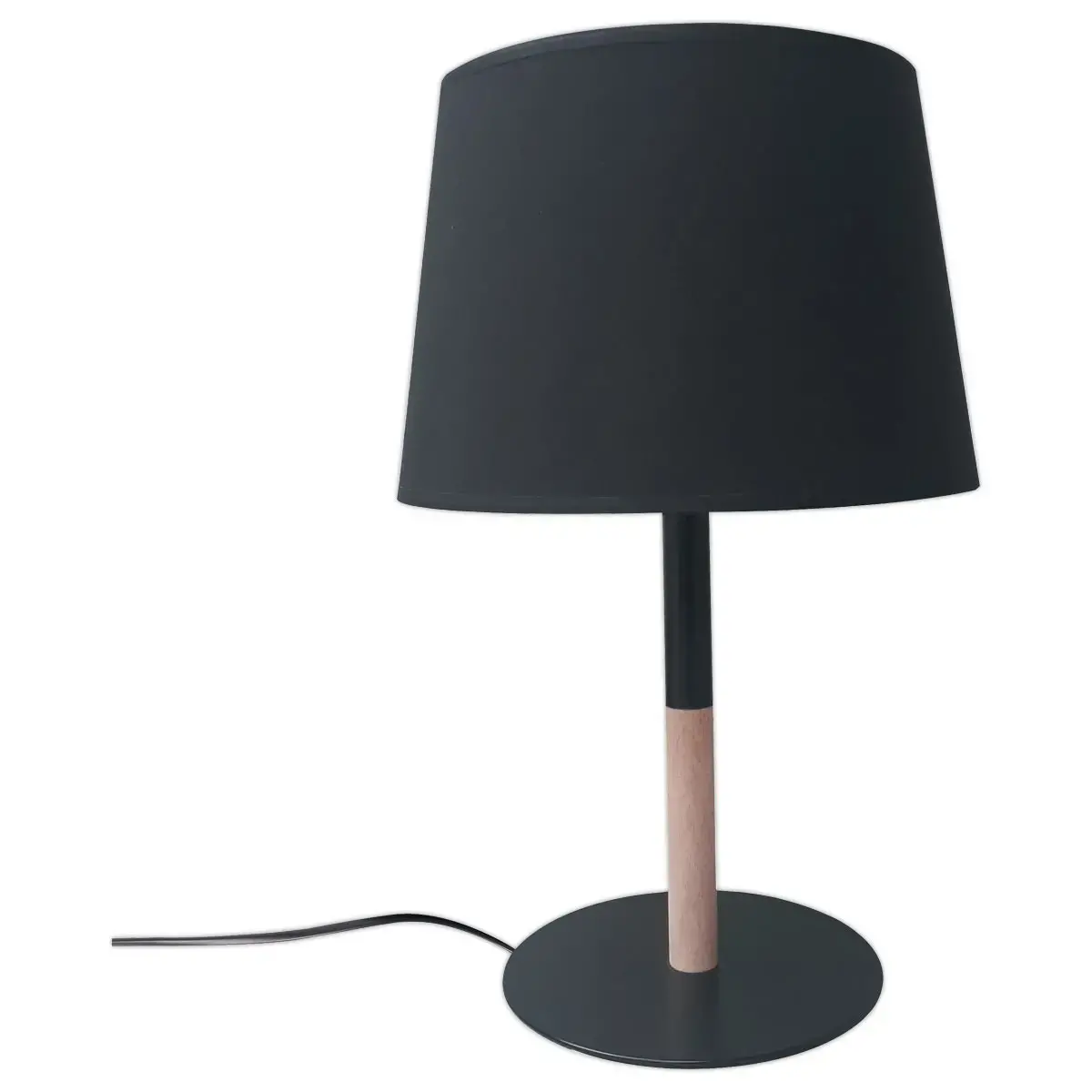 Lampe E27 MIKADO noire photo du produit