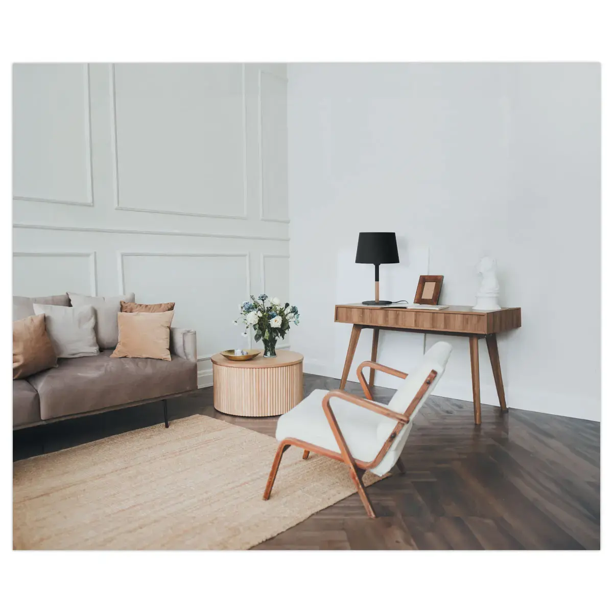 Lampe E27 MIKADO noire photo du produit