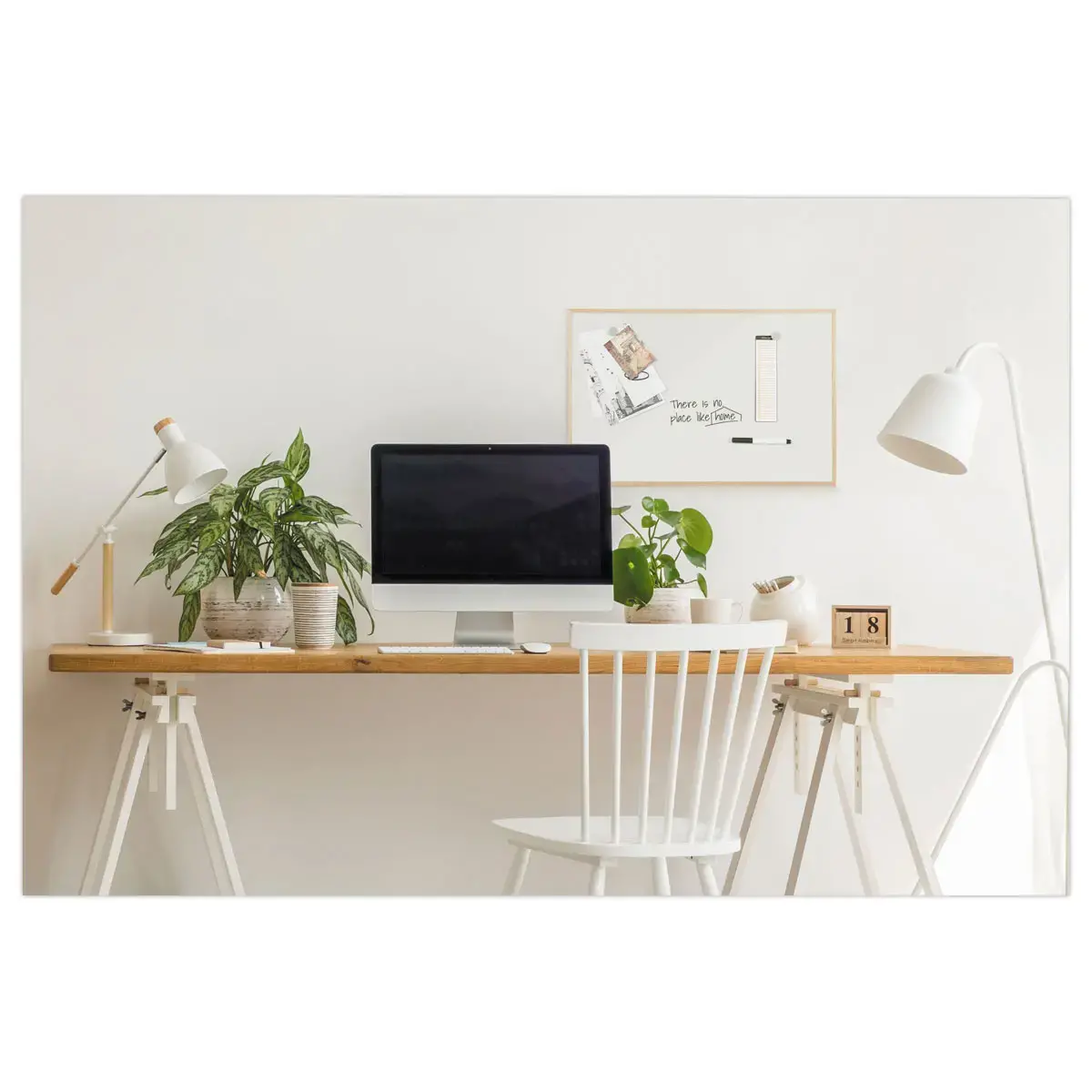 Tableau laqu&eacute; magn&eacute;tique 60x90 photo du produit