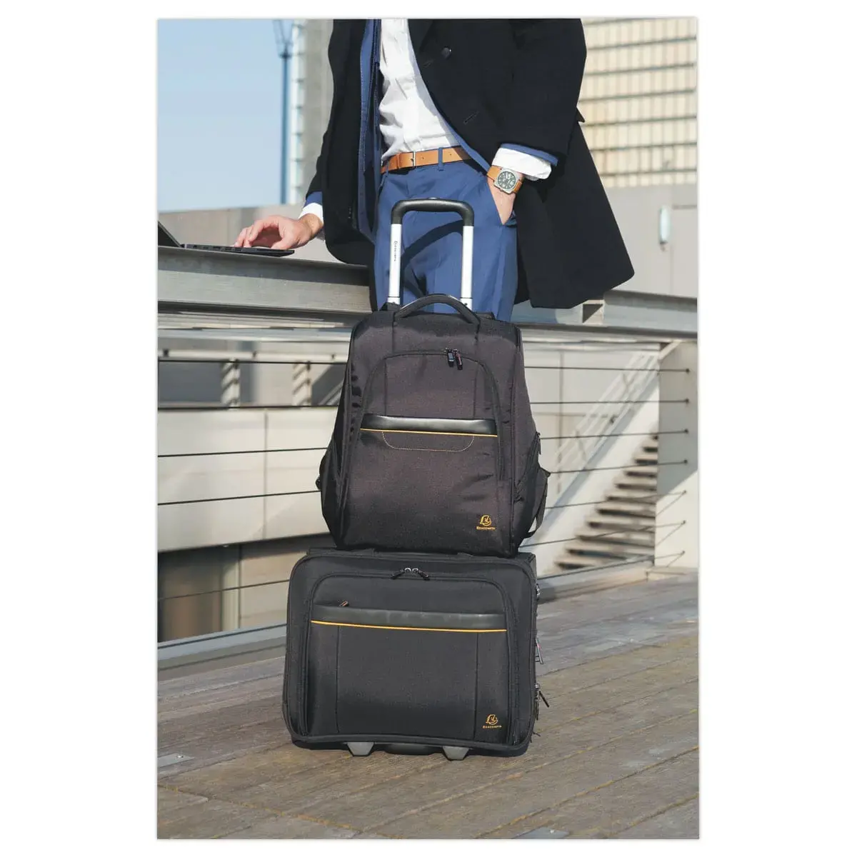 Exatrolley - valisette business Exactive - Noir photo du produit