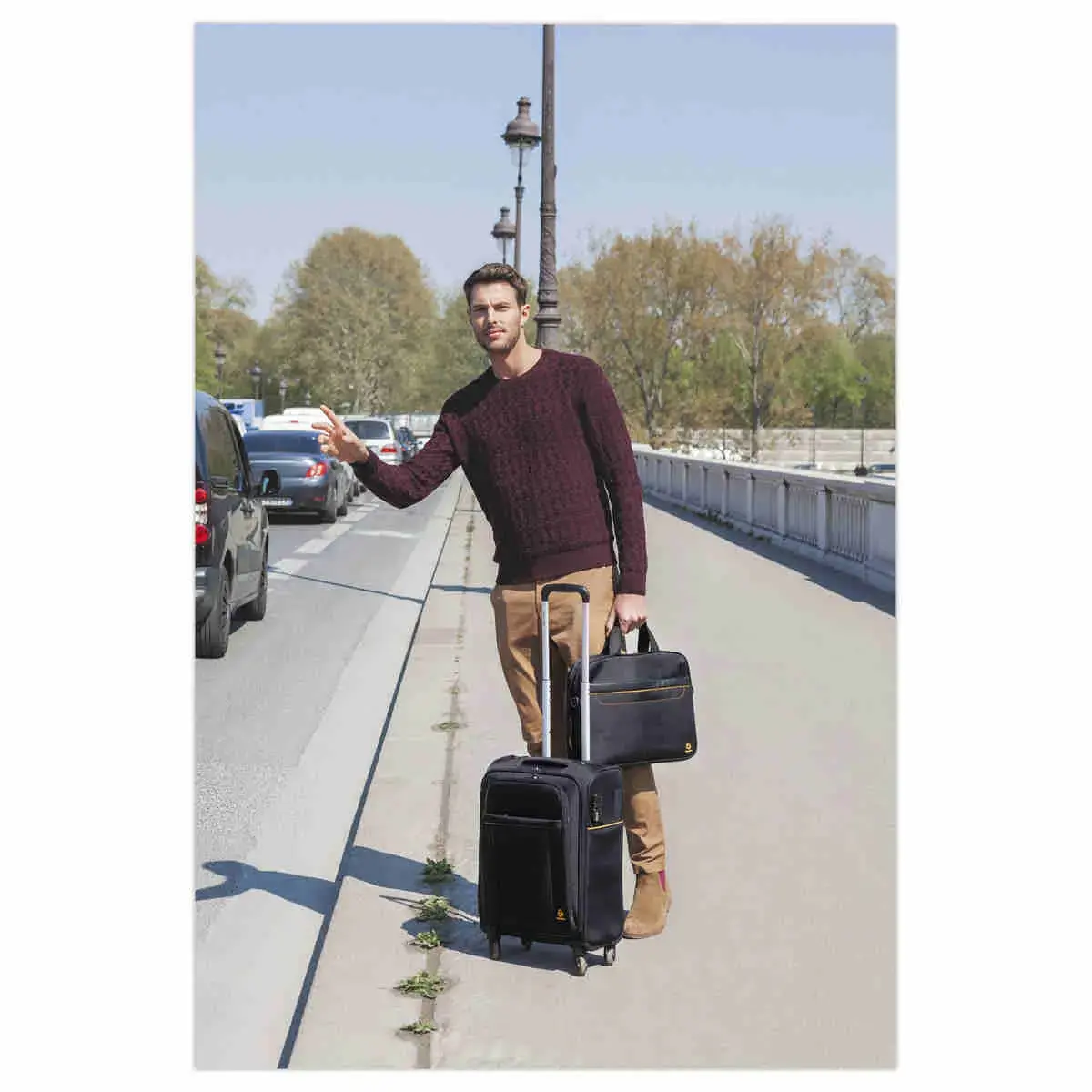 Sacoche ordinateur Exactive 15,6" - Noir photo du produit