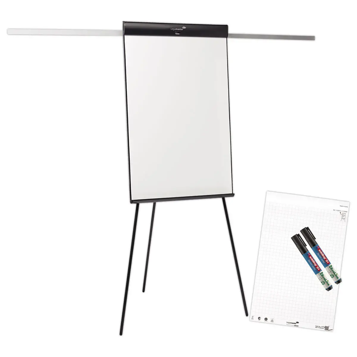 Chevalet de conf&eacute;rence Sketch Pro - Base tr&eacute;pied - Legamaster photo du produit