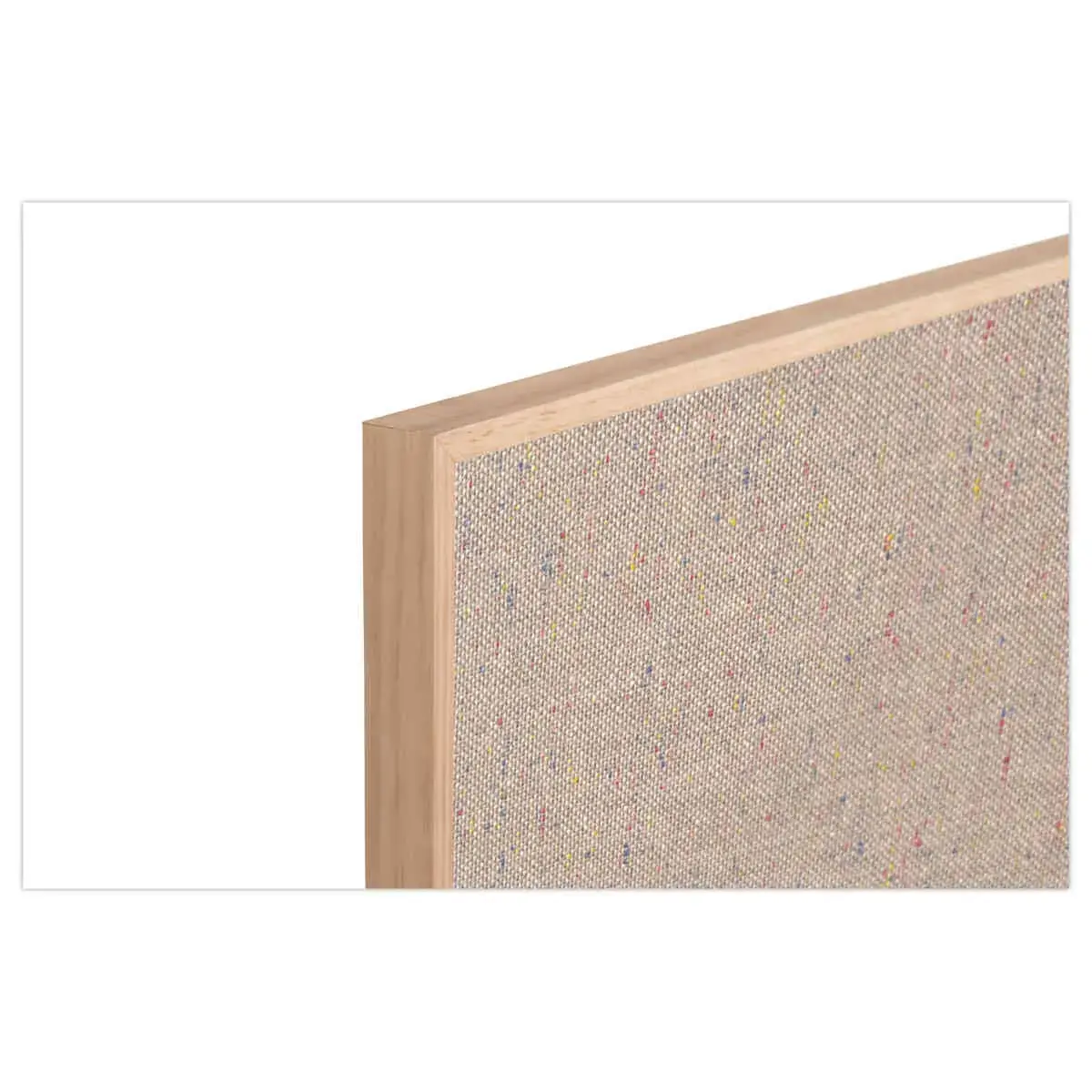 Tableau tissus gris cadre bois 60 x 90cm photo du produit