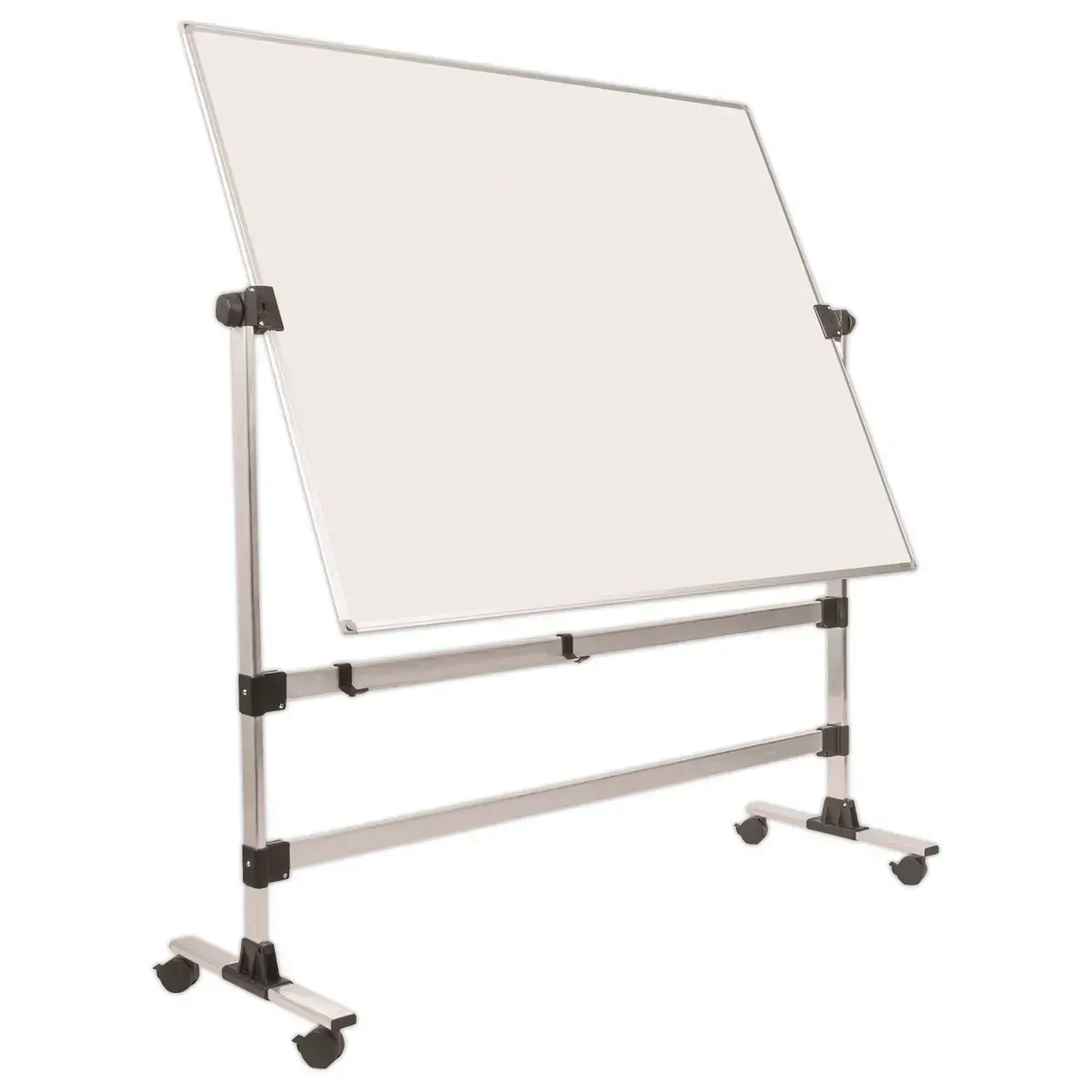 Tableau blanc émaillé pivotant 90 x 120 cm photo du produit