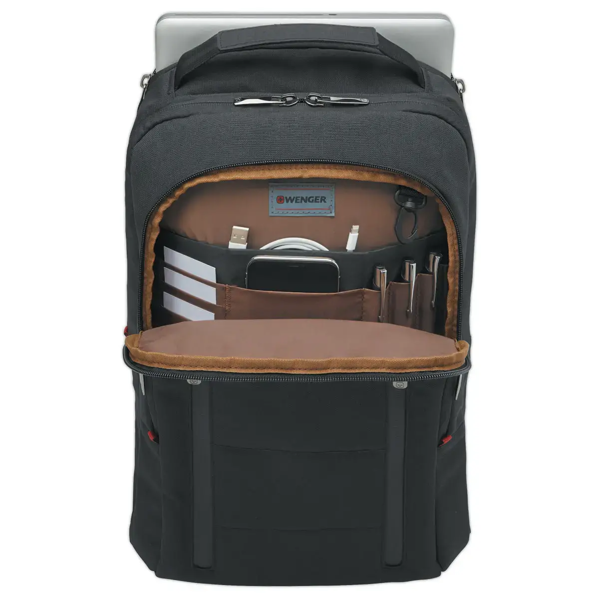 Sac &agrave; dos City Traveler 16" noir Wenger photo du produit