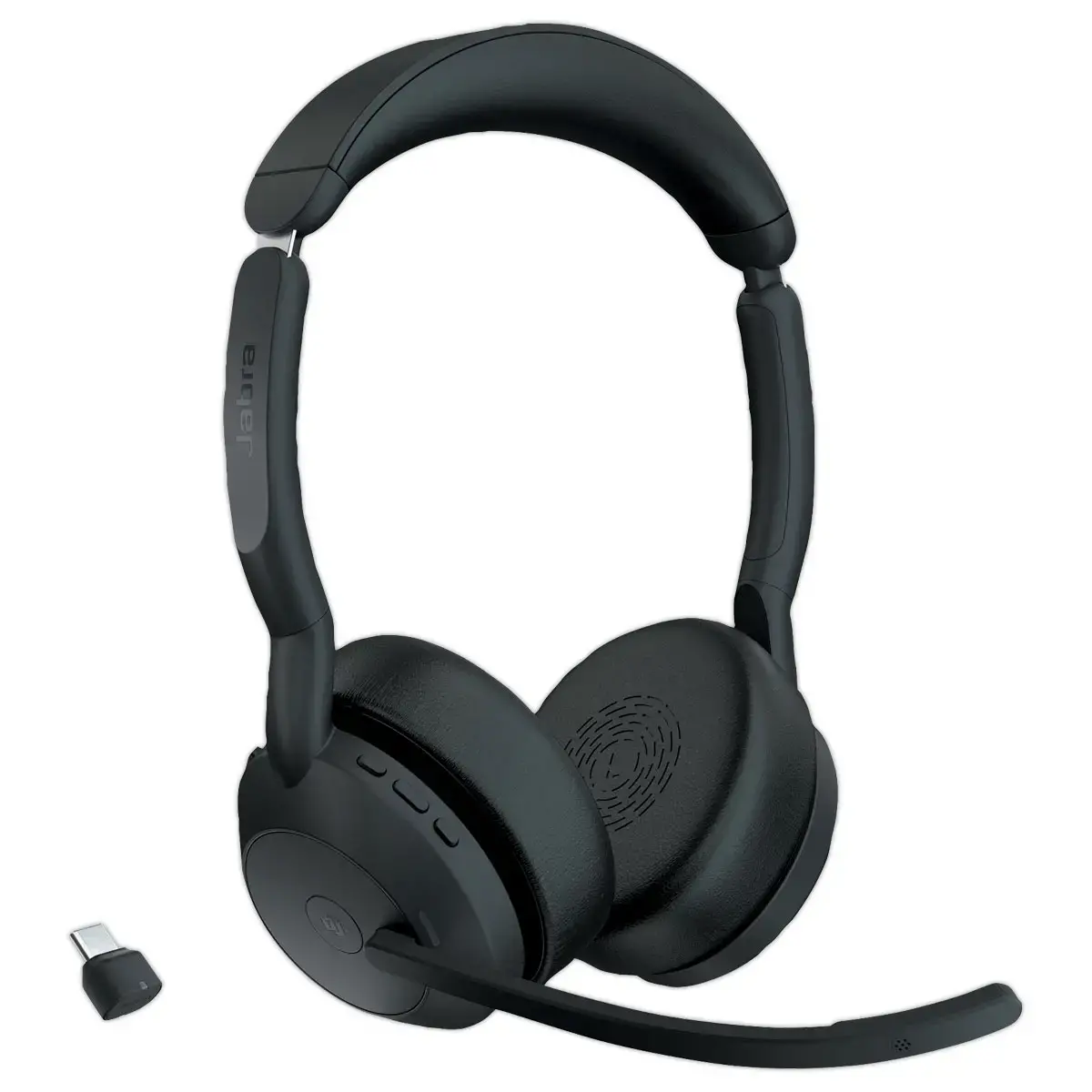 Casque sans fil Evolve2 55 Stéréo MS USB-C Jabra photo du produit