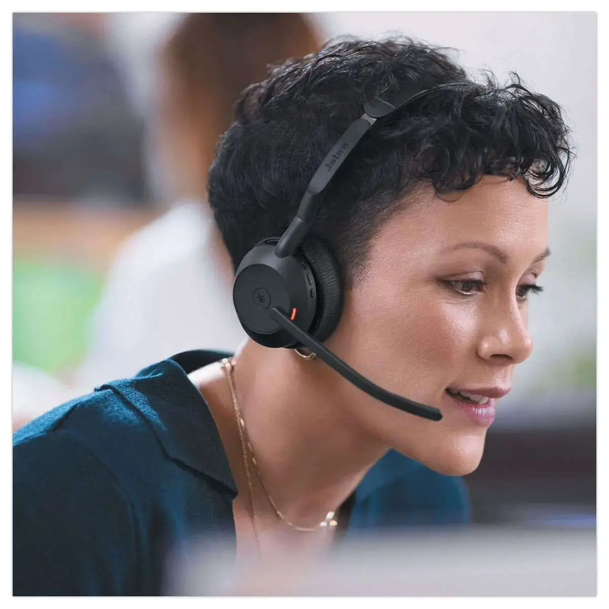 Casque sans fil Evolve2 55 Stéréo MS USB-A JABRA photo du produit