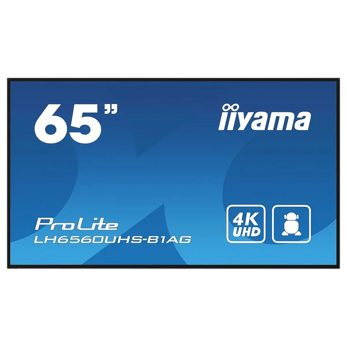 Ecran d'affichage professionnel 65" - Iiyama LH6560UHS photo du produit
